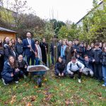 30 Jahre Schüleraustausch mit Vicenza: Baumpflanzung am Kepler Gymnasium